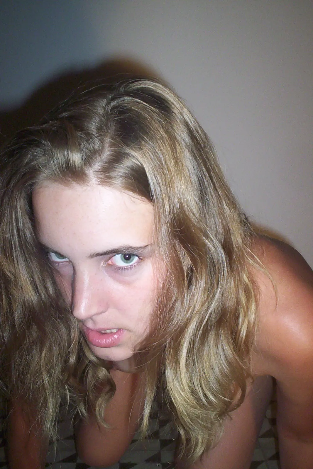 Hot Nude Amateur Girl in Extreme Excitement - Explicit Porn Photo