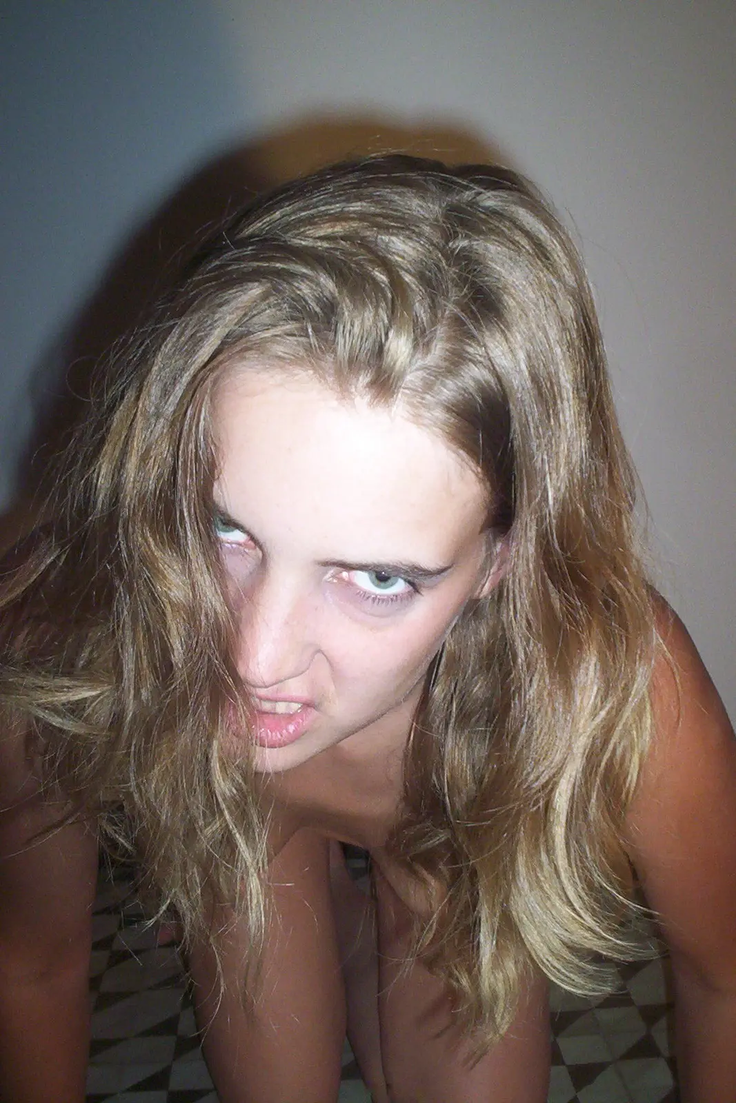 Hot Nude Amateur Girl in Extreme Excitement - Explicit Porn Photo