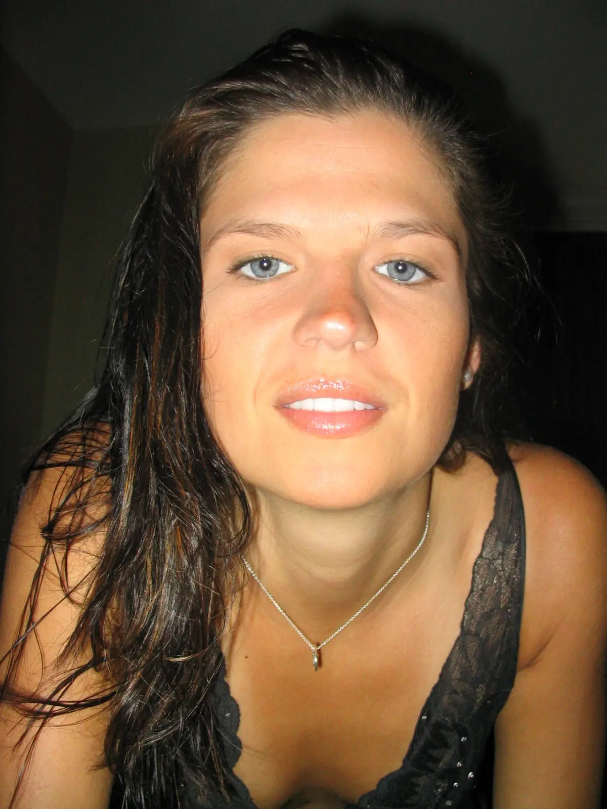 Seductive Poses in Sheer Negligee - Amateur Explicit Photo Shoot