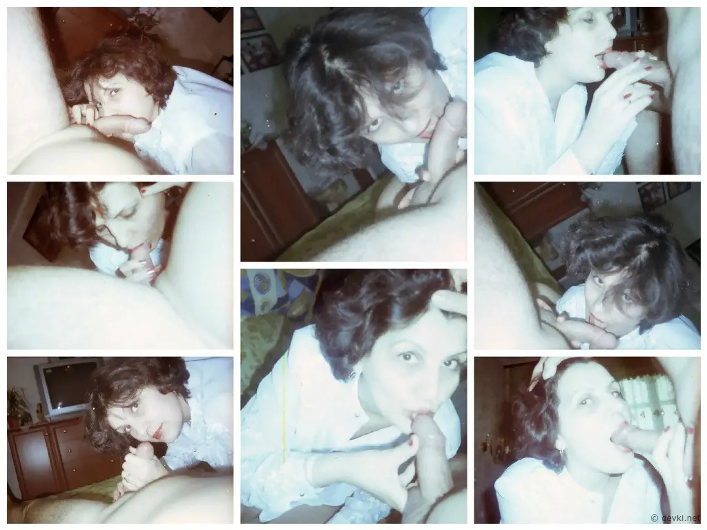 Hot babe deepthroats big thick cock in amateur porn pic