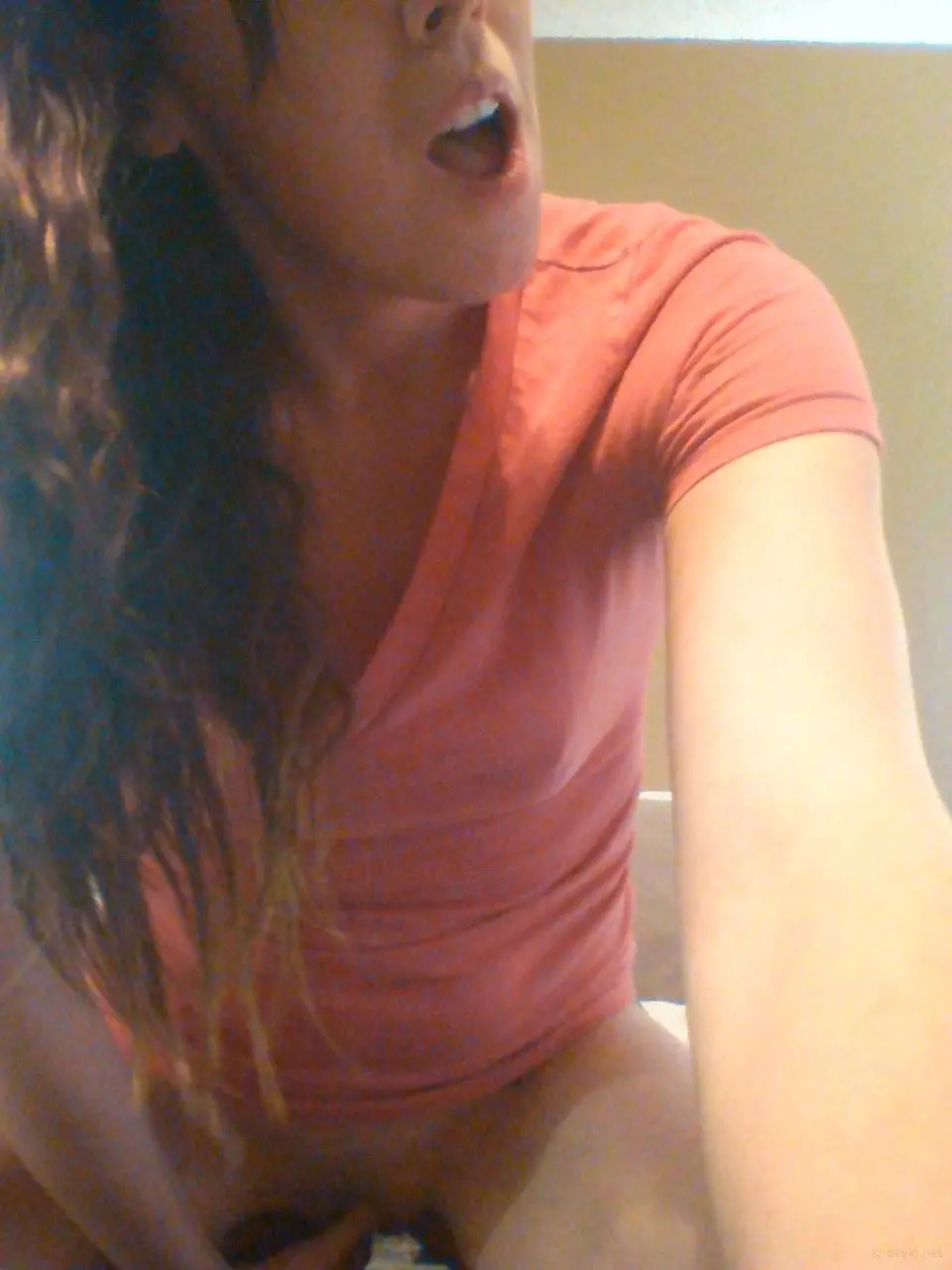 Hot Chick with Braids Masturbates in Amateur Selfie Porn