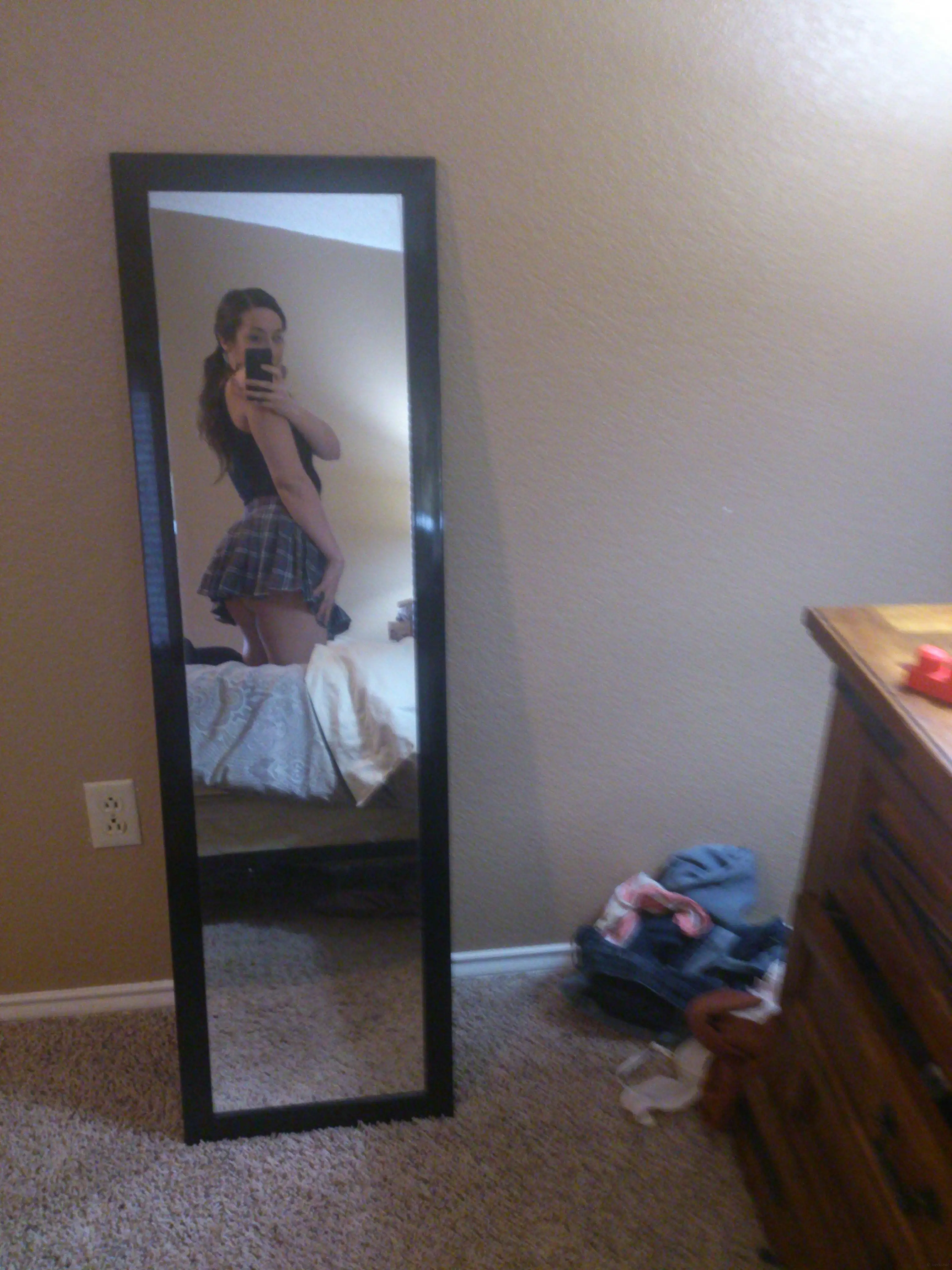 Hot Chick with Braids Masturbates in Amateur Selfie Porn