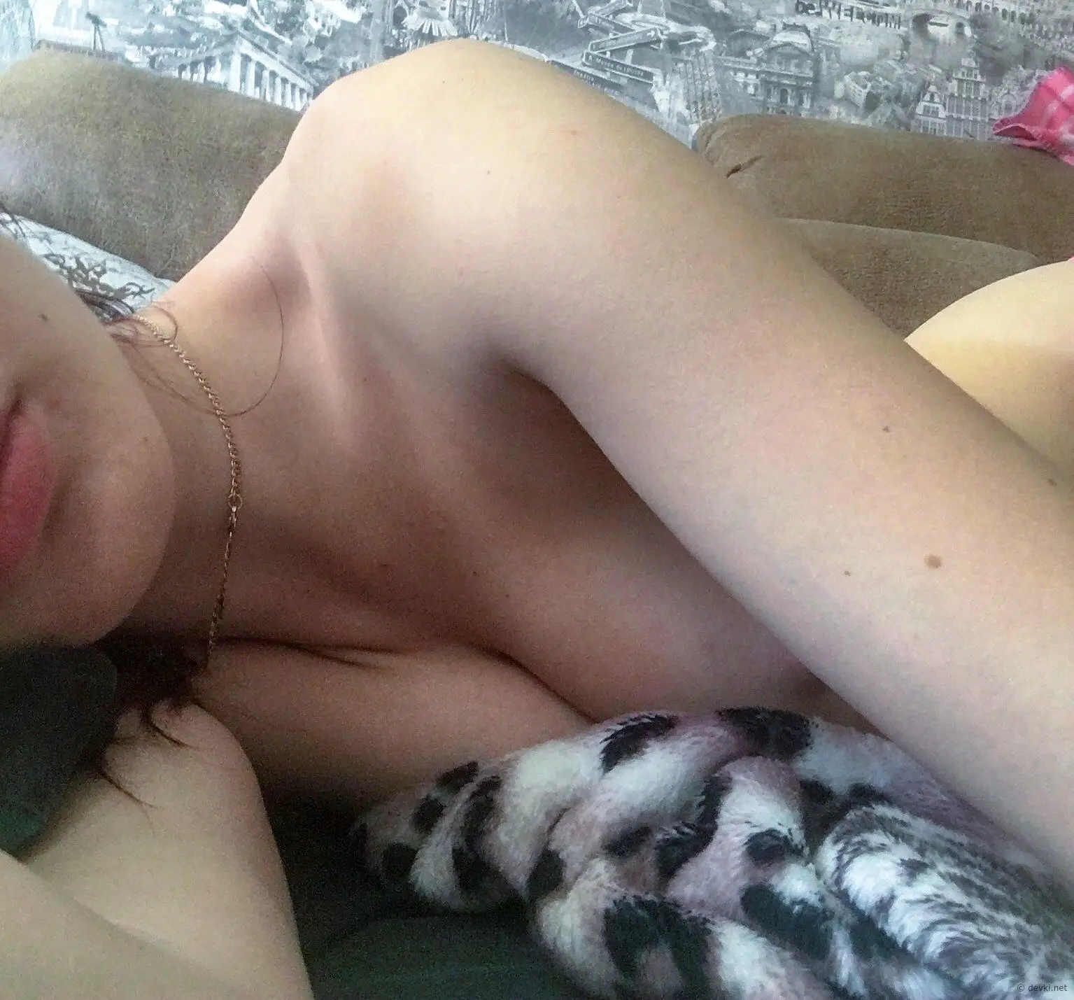 Explicit Amateur Photos of Young College Student at Home