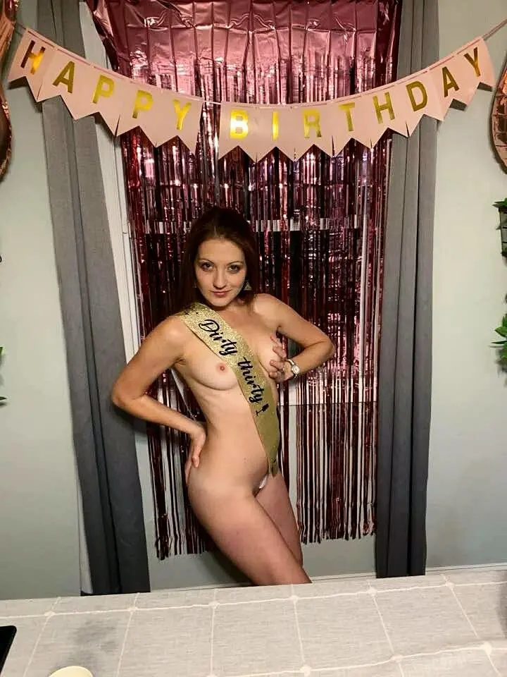 Bride and slut give blowjob and pose naked in amateur porn photo