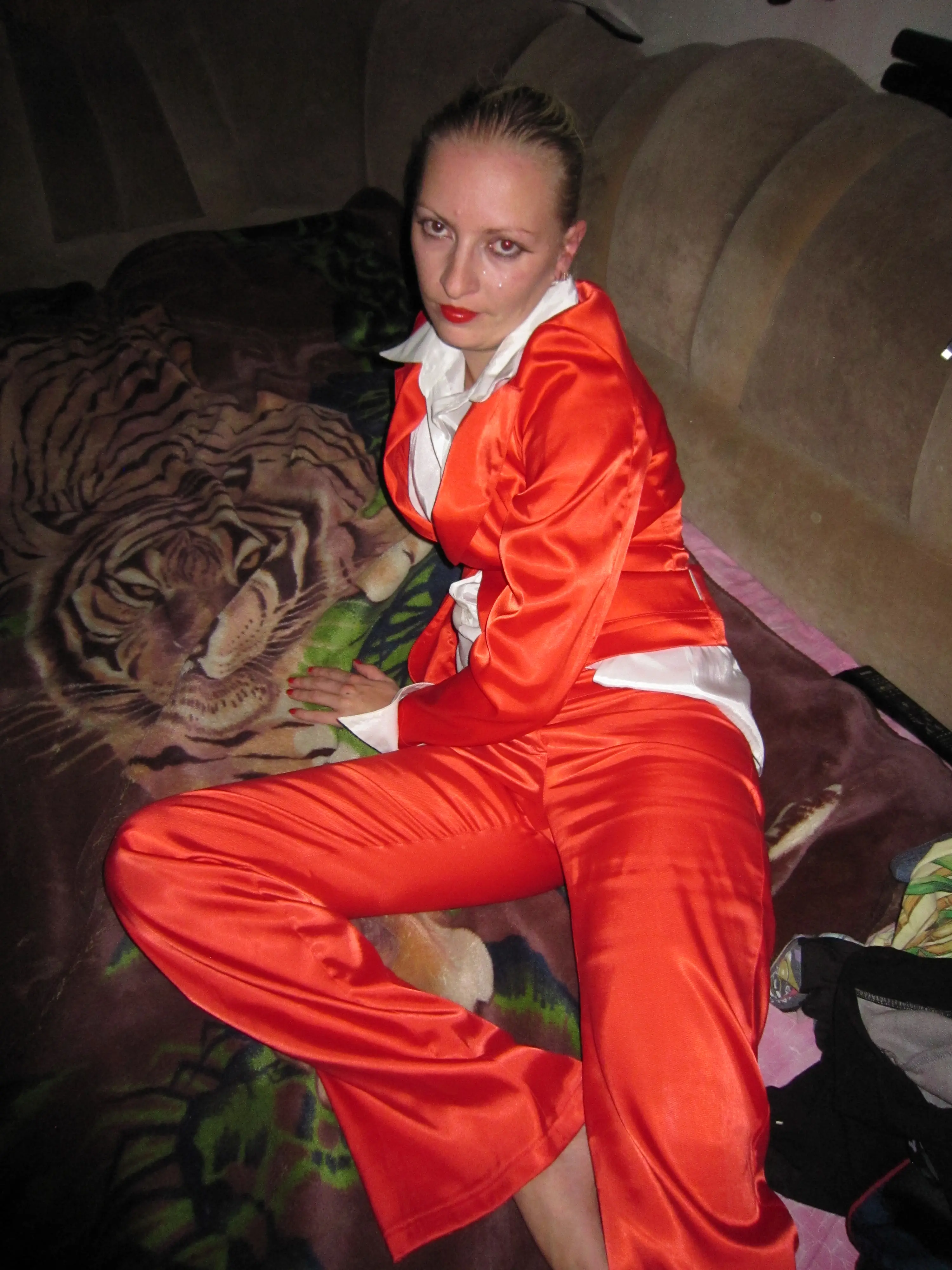 Sucking my coworker at work - Explicit amateur porn photo