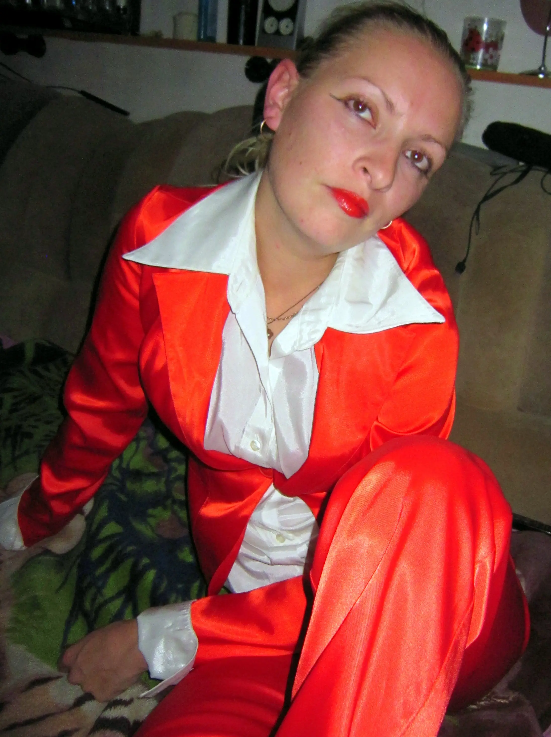 Sucking my coworker at work - Explicit amateur porn photo