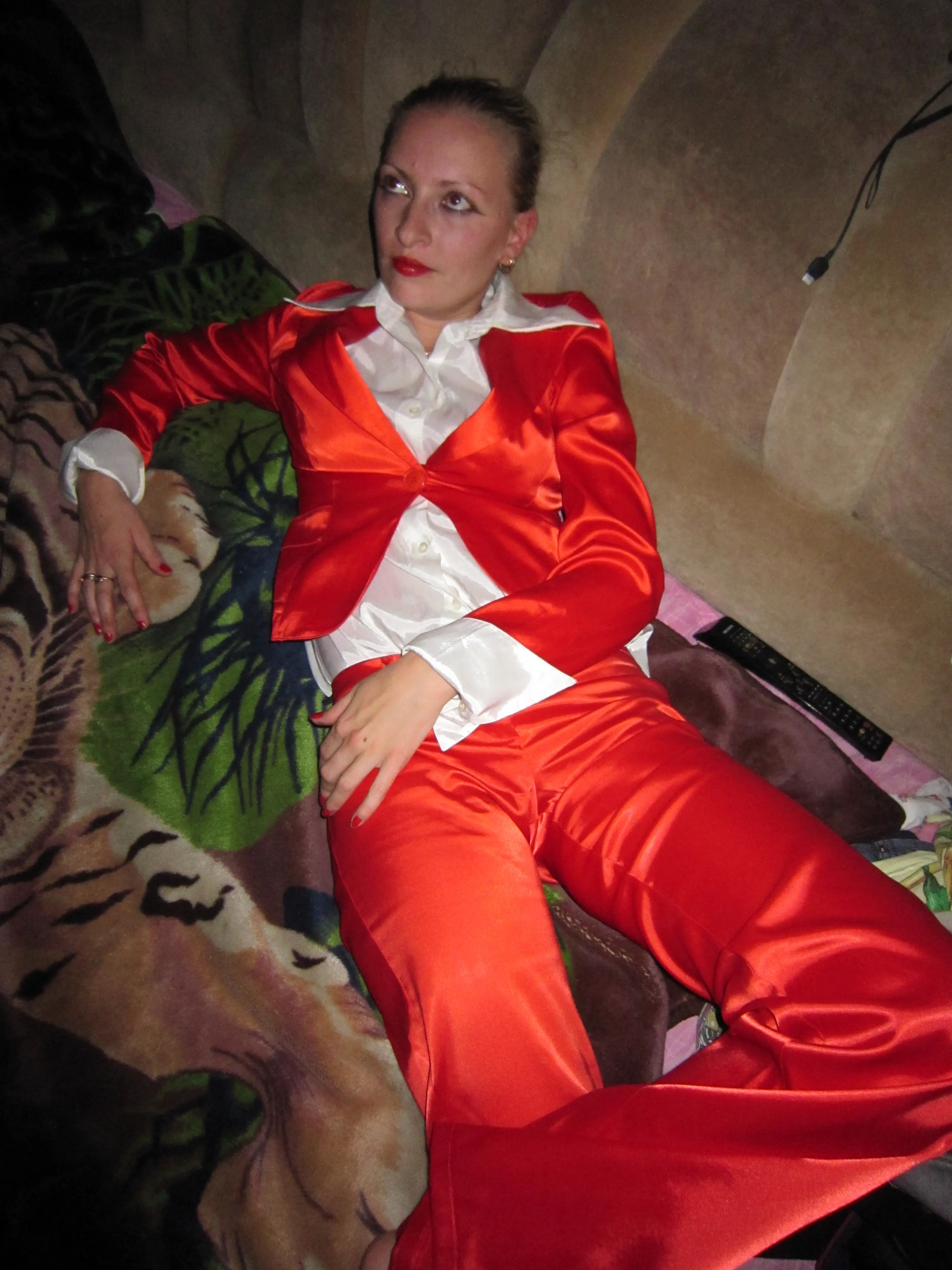 Sucking my coworker at work - Explicit amateur porn photo