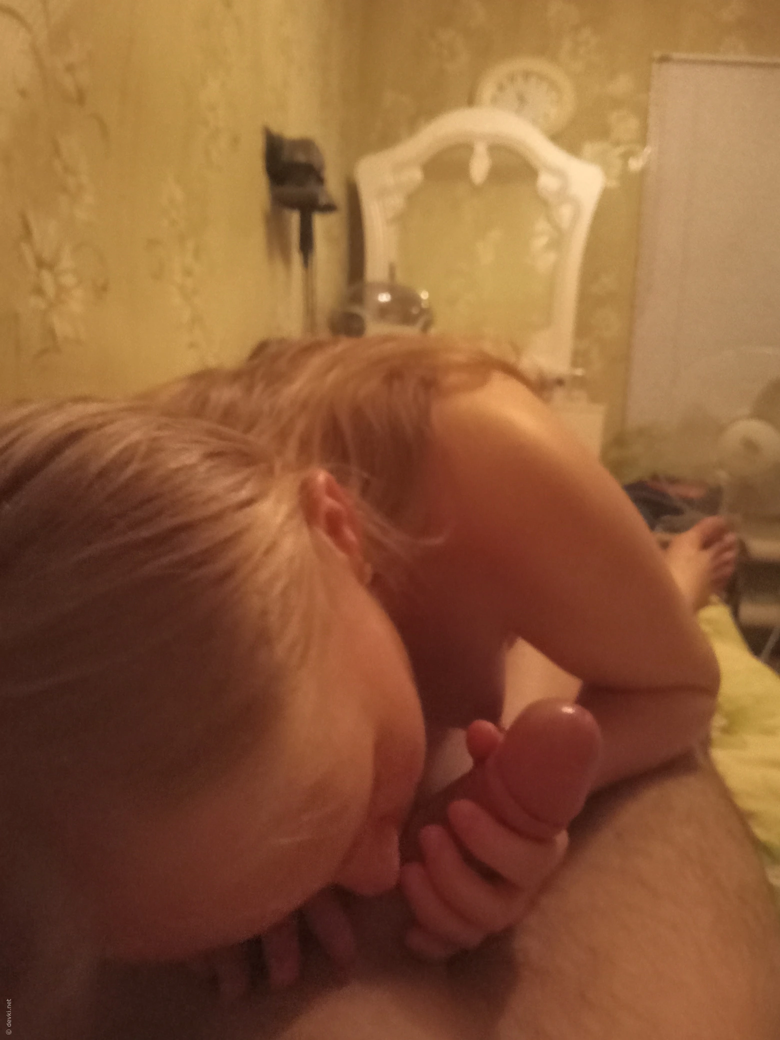 Hot Amateur Cumshot in Lover's Mouth - Explicit Oral Sex Photo