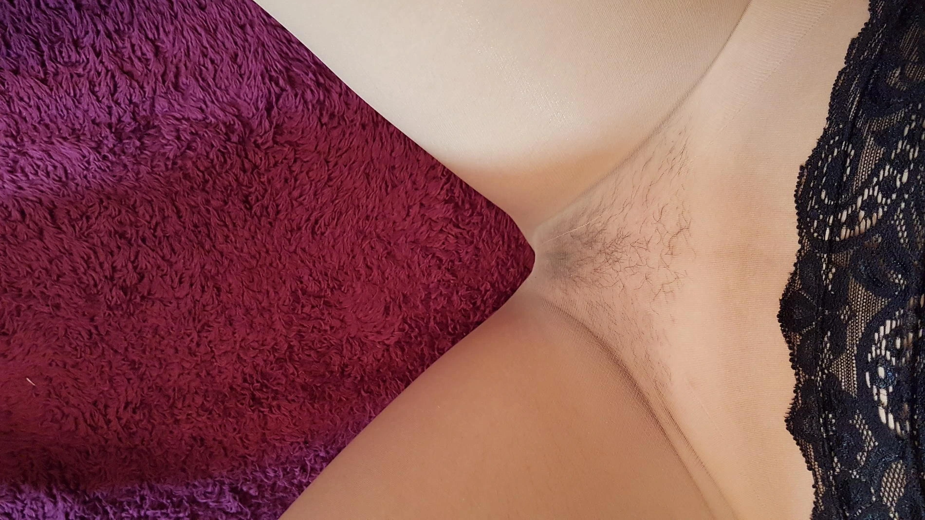 Amateur Babe Poses in Pantyhose, Reveals All and Masturbates with Dildo