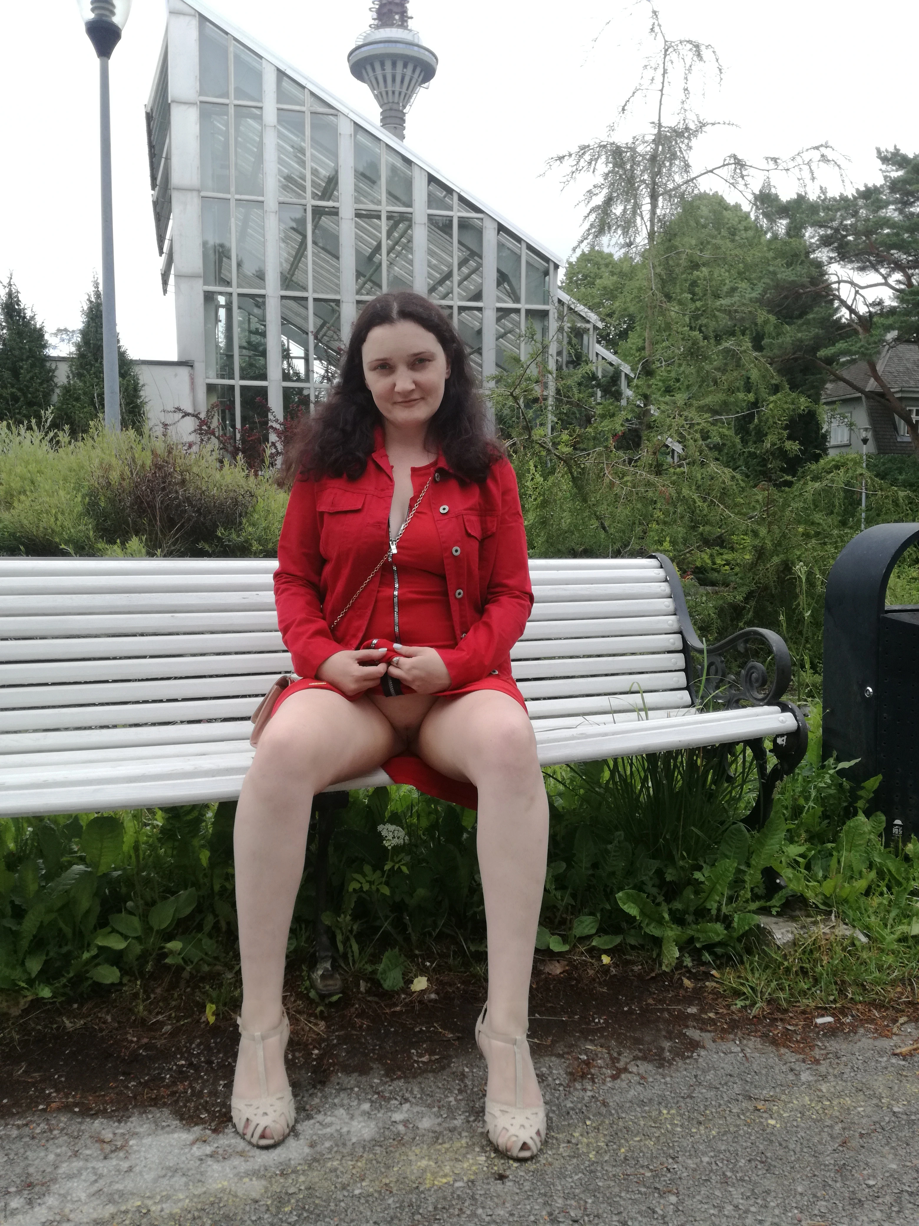 Woman Gives Blowjob in Car: Amateur Porn Photo